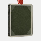Custom Moss Green Texture Ornament Aus Metall (Rechts)