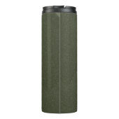 Custom Moss Green Thermal Tumbler Thermosbecher (Rückseite)