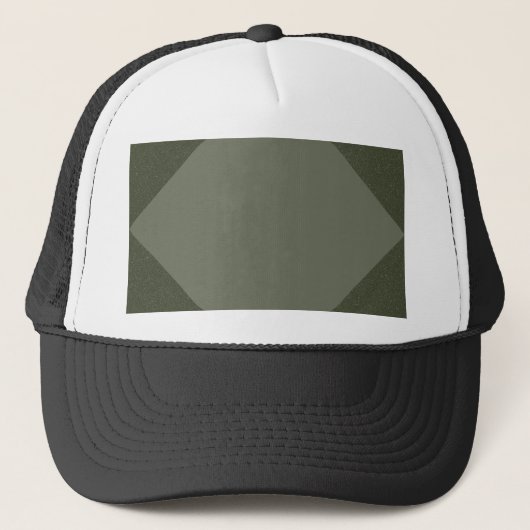 Custom Moss Green Trucker Hat Truckerkappe (Vorderseite)