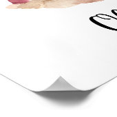 Custom Mother Daughter Friend Mother's Day Poster (Ecke)