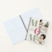 Custom Mother Day Foto Collage Spiral Notebook Notizblock (Innenseite)