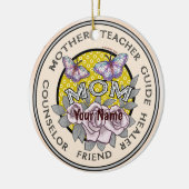 Custom Mother Friend Ornament (Links)