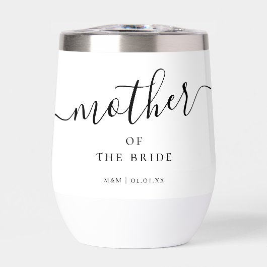 Custom Mother of the Bride Script Calligrafy Name (Vorderseite)