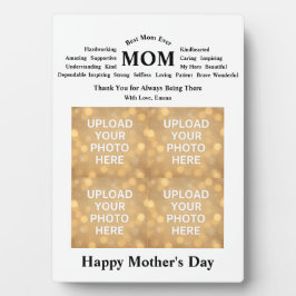 Custom Mother’s Day Fotoplatte