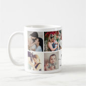Custom Mother's Day Foto Collage Tasse (Links)
