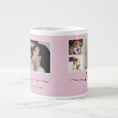 Custom Mother's Day Foto Collage Tasse (Vorderseite)
