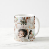 Custom Mother's Day Foto Collage Tasse | MAMA (VorderseiteRechts)