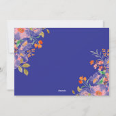 Custom Mother's Day Gift and Loving Message Feiertagskarte (Rückseite)