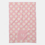 Custom Mother's Day Gift Personalized Daisy Geschirrtuch (Vertikal)