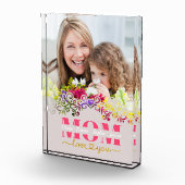 Custom Mother's Day I Photo & Personal Message Fotoblock (Rechts)