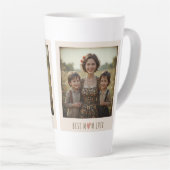 Custom Mother's Day Milchtasse (Rechte Ecke)