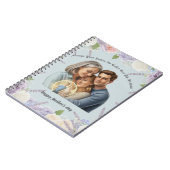 Custom Mother's day photo Always your babies  Notizblock (Linke Seite)