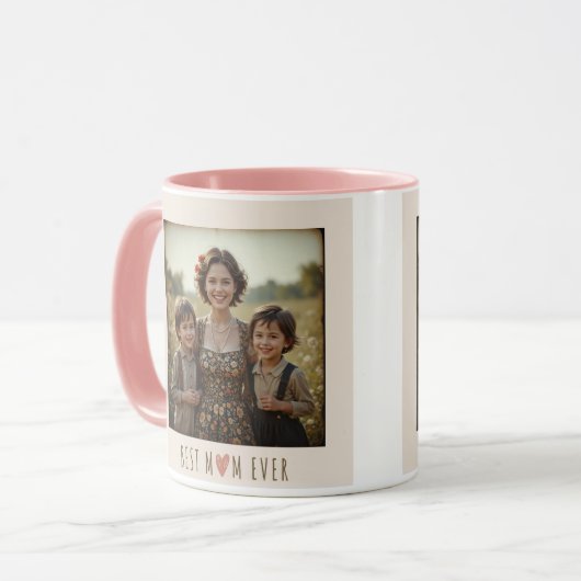 Custom Mother's Day Tasse (Vorderseite Links)