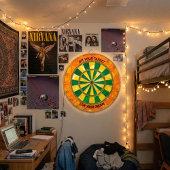 Custom Motivational "Hit Your Target" Dartscheibe