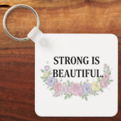 Custom Motivational Keychain Schlüsselanhänger (Vorderseite)