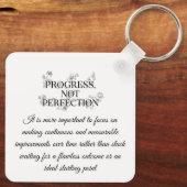 Custom Motivational Keychain Schlüsselanhänger (Rückseite)