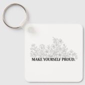 Custom Motivational Keychain Schlüsselanhänger (Vorderseite)