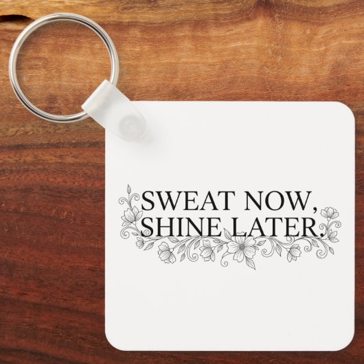 Custom Motivational Keychain Schlüsselanhänger (Vorderseite)