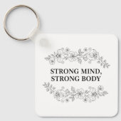 Custom Motivational Keychain Schlüsselanhänger (Vorderseite)