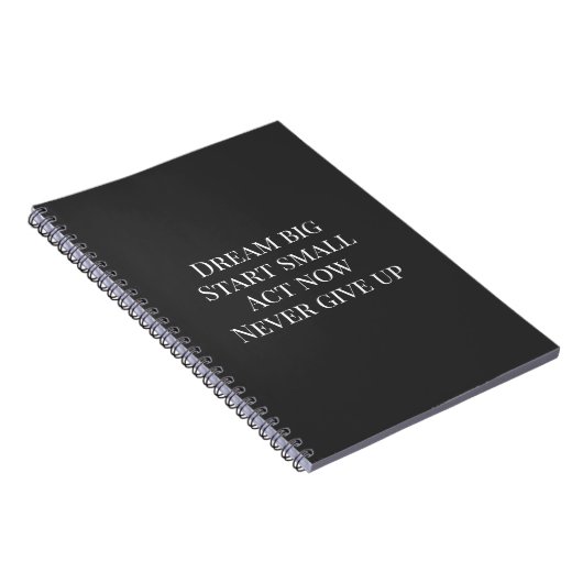 Custom Motivational Quote Canvas Tile  Notizblock (Rechte Seite)