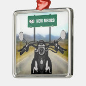 CUSTOM Motorradtour Ornament Aus Metall (Links)