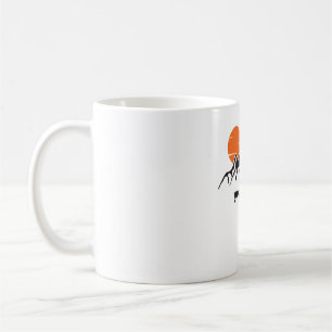 Custom Mountain Sunset Kaffeetasse