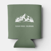 Custom Mountain Wedding Guest Gefallen Dosenkühler (Rückseite)