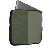 Custom Mouse Green Split Laptop Sleeve (Vorne Rechts)