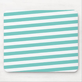 Custom Mouse Pad Abstrakt Stripes Aqua Mousepad