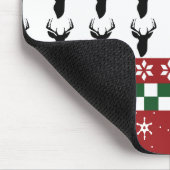 Custom Mouse Pad Fair Isle Weihnachtshändler Mousepad (Ecke)