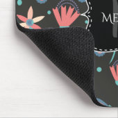 Custom Mouse Pad Funky Florals Mousepad (Ecke)