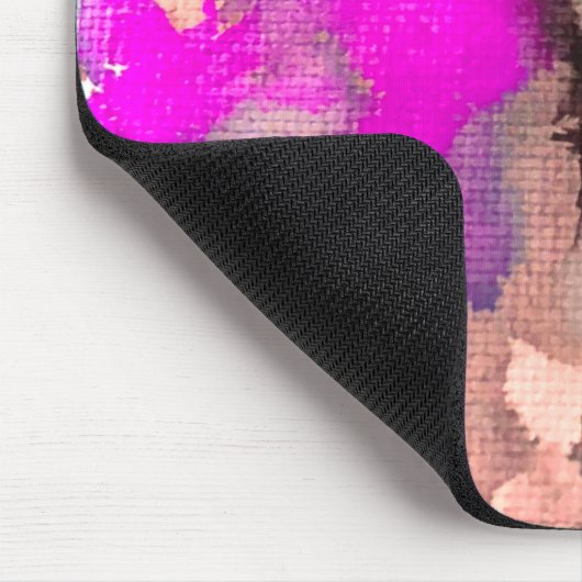 Custom Mouse Pad Neon Skelettin Kunst Mousepad (Ecke)