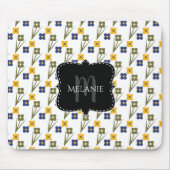 Custom Mouse Pad Pixie Garden Florals Mousepad (Vorne)