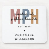 Custom MPH Master of Public Health Abschluss Mousepad (Vorne)