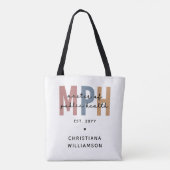 Custom MPH Master of Public Health Abschluss Tasche (Rückseite)