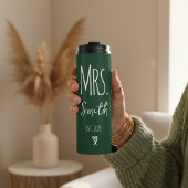 Custom Mr and Mrs Thermal Tumbler for Wedding Gift Thermosbecher