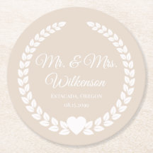 Custom Mr. & Mrs. Bride und Groom neu verheiratet