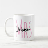 Custom Mr. & Mrs. Mug, Wedding Gift for Newlyweds Kaffeetasse (Links)