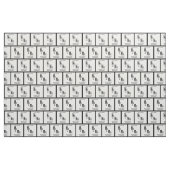 Custom Mr. und Mrs. Wedding Template Stoff (Yard (91,4 cm))