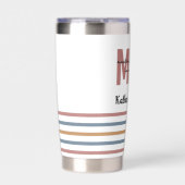 Custom MSN Master of Science in Nursing Abschluss Thermobecher (Vorderseite)