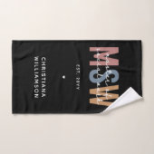 Custom MSW Master of Social Work Retro Abschluss Handtuch (Handtuch)