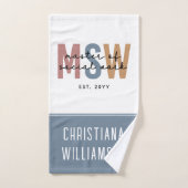 Custom MSW Master of Social Work Retro Abschluss Handtuch (Handtuch)