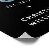 Custom MSW Master of Social Work Retro Abschluss Poster (Ecke)