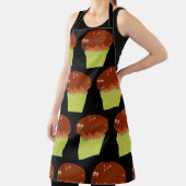 Custom Muffin Pal Fun Breakfast Cartoon Schürze (InSitu)