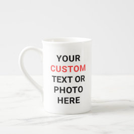 Custom Mug | Add Text, Photo, Logo or Design Here Porzellantasse