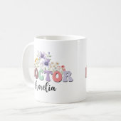 Custom mug for doctor, personalized mug for doctor kaffeetasse (Vorderseite Links)