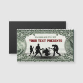Custom Music Band und Geld Magnetkarte (Vorne/Hinten)