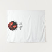 Custom Music DJ Custom Foto Table Runner-Banner Wandteppich (Vorderseite (Horizontal))