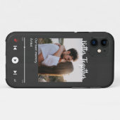 Custom Music Plaque Phone Case Album Cover für iPh (Rückseite (Horizontal))