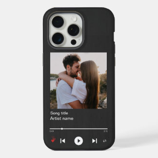 Custom Music Plaque Phone Case Album Cover iPhone 15 Pro Max Hülle